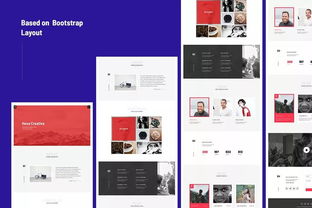 20套專業Web UI設計模板 提升網站視覺與用戶體驗